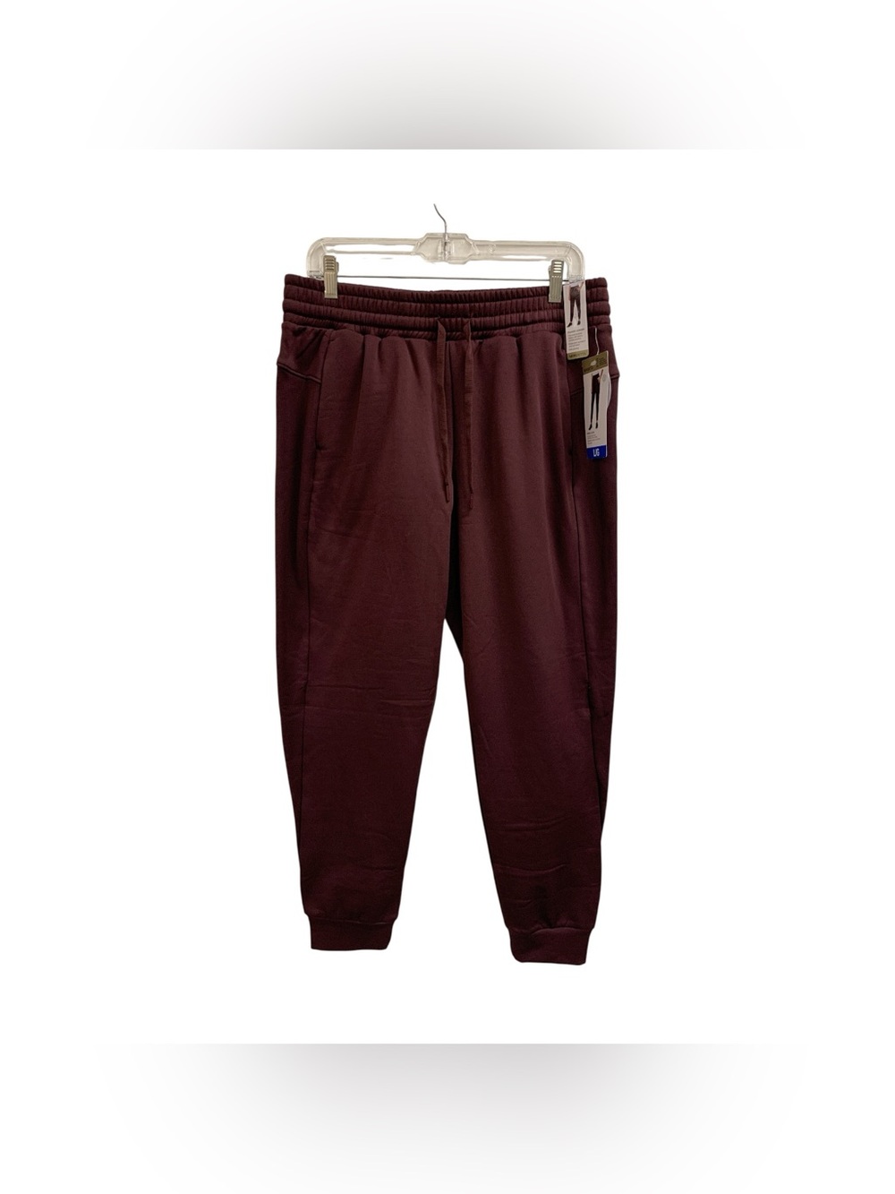 Mondetta NWT Maroon Drawstring Joggers Size L